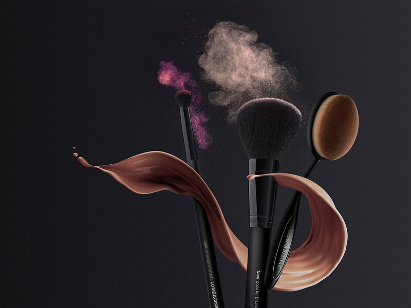 Make-up-Pinsel mit Taklon-Haaren